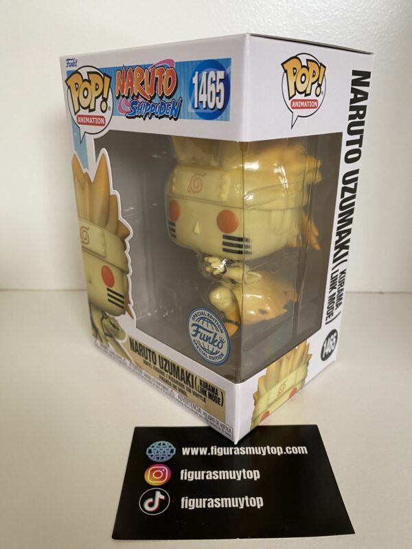 Funko POP Naruto Shippuden kurama link mode 1465 exclusivo - Imagen 3