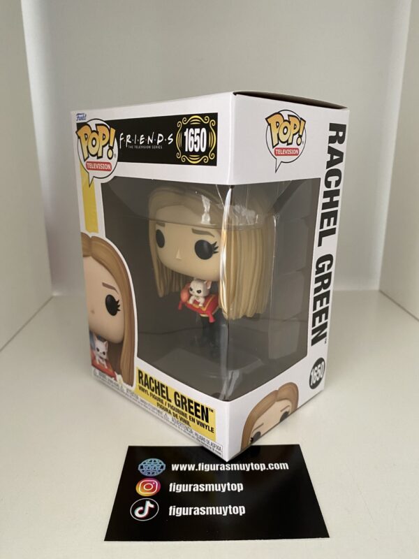 Funko pop! FRIENDS - POP RACHEL GREEN WITH MRS. WHISKERSON 1650 - Imagen 3