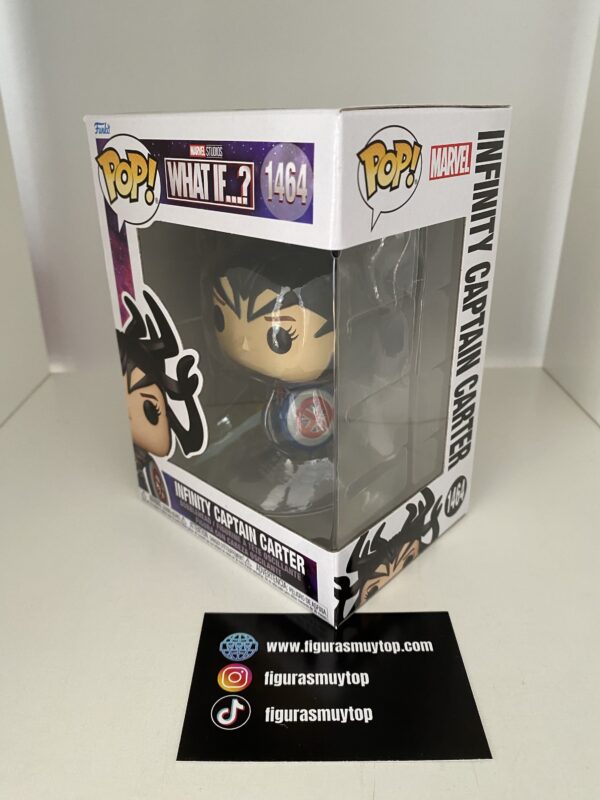 Funko pop! WHAT IF...? - POP INFINITY CAPTAIN CARTER 1464 - Imagen 3