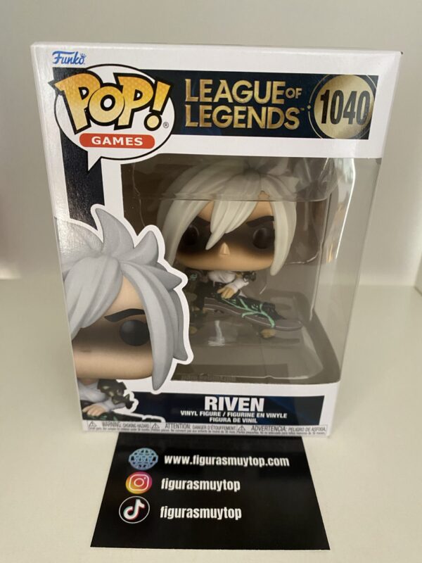 Funko pop! LEAGUE OF LEGENDS - POP RIVEN 1040 - Imagen 2