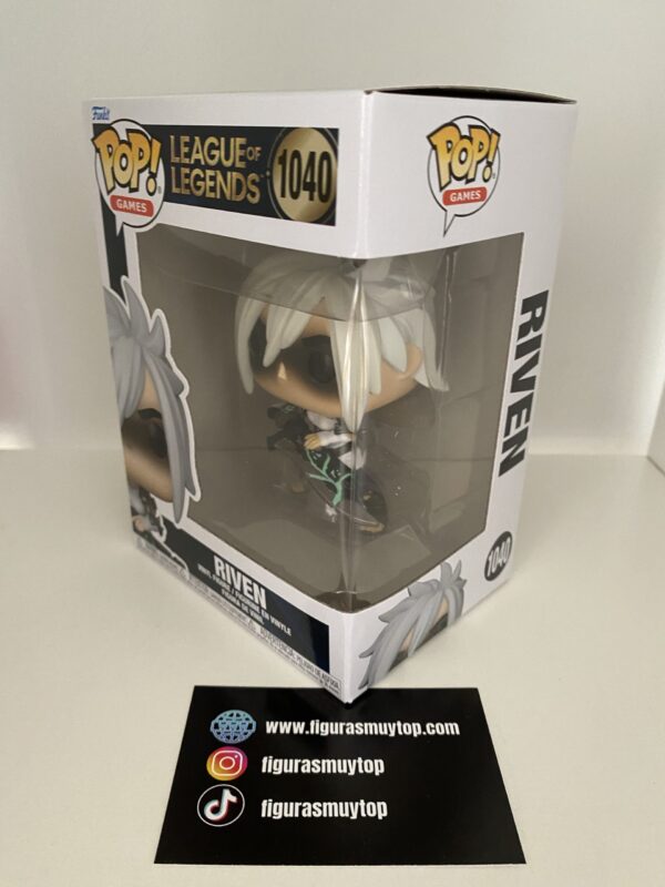 Funko pop! LEAGUE OF LEGENDS - POP RIVEN 1040 - Imagen 3