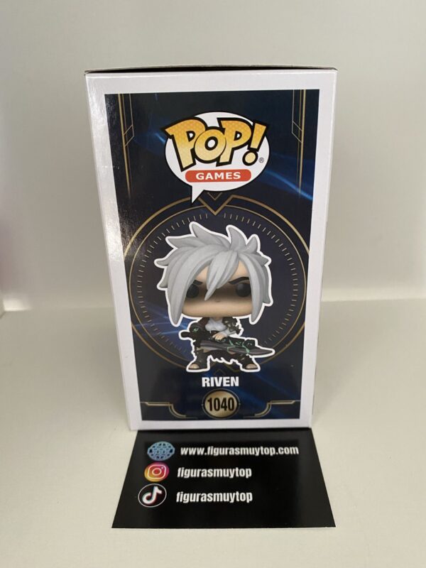Funko pop! LEAGUE OF LEGENDS - POP RIVEN 1040 - Imagen 4