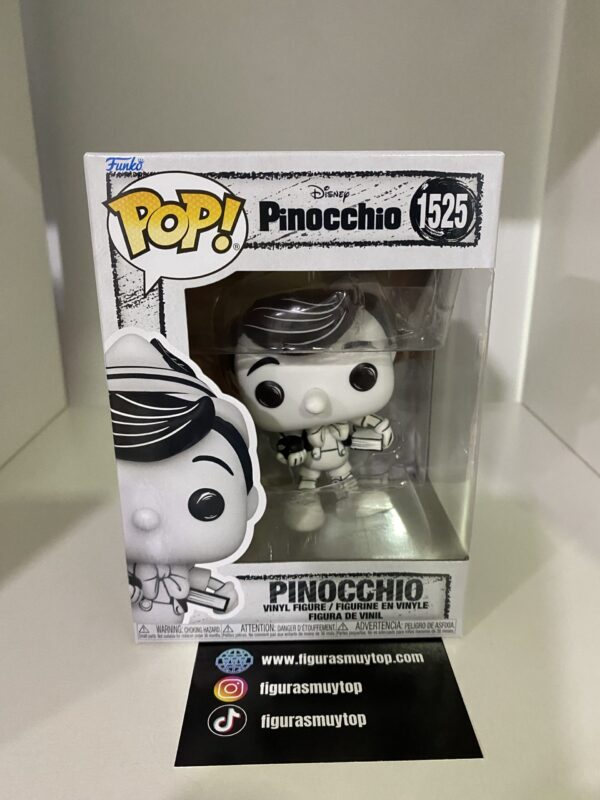 Funko pop! PINOCHO - POP PINOCCHIO (SKETCHED) 1525 - Imagen 2