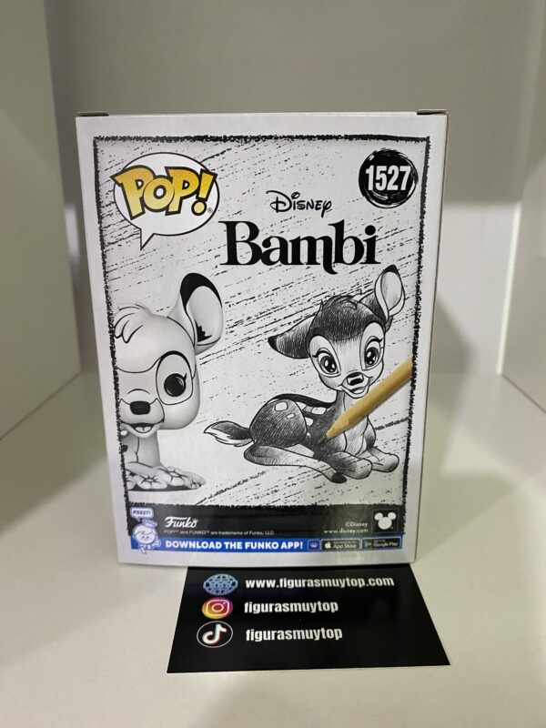 Funko pop! BAMBI - POP BAMBI (SKETCHED) 1527 - Imagen 5