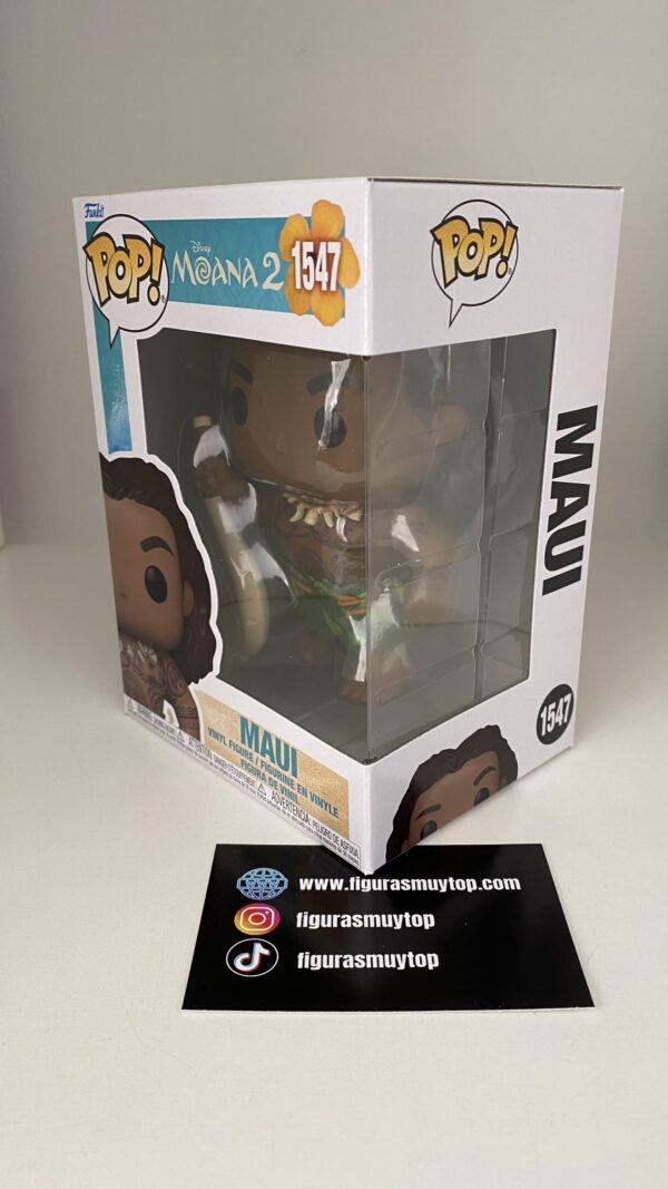 Funko pop! MOANA 2 - POP MAUI WITH FISH HOOK 1547 - Imagen 2