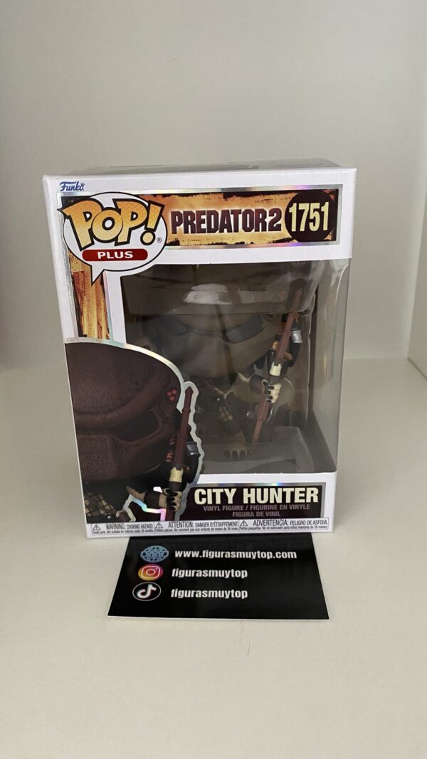 Funko pop! PREDATOR 2 - POP CITY HUNTER 1751 - Imagen 2