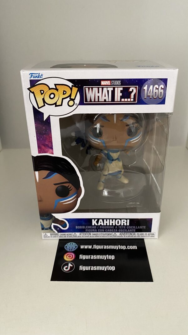 Funko pop! WHAT IF...? - Kahhori 1466 Marvel - Imagen 2