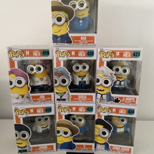 Funko POP! Figura POP Gru Mi Villano Favorito 4 BTS pack de 7