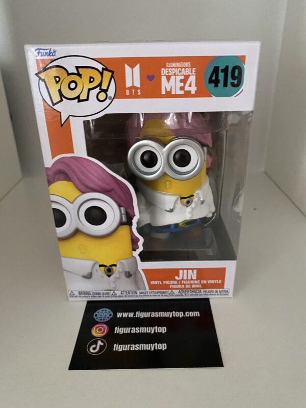 Funko POP! Figura POP Gru Mi Villano Favorito 4 BTS pack de 7 - Imagen 3