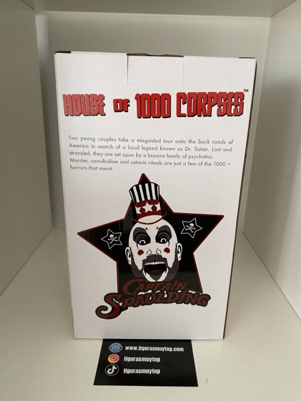 Neca Head knockers captain Spaulding 20cm - Imagen 3
