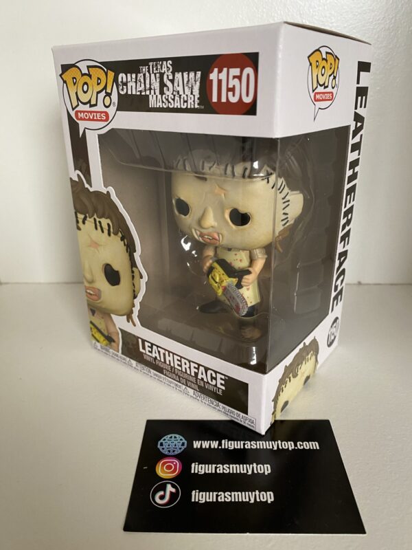 Funko pop Leatherface 1150 Texas massacre terror - Imagen 2