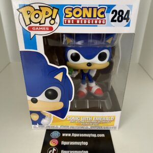 Funko pop Sonic with Emerald 284