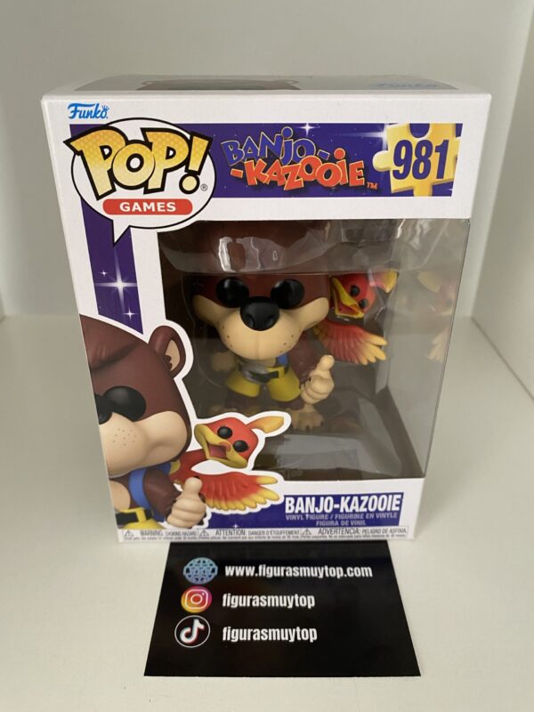 Funko pop banjo kazooie 981 games