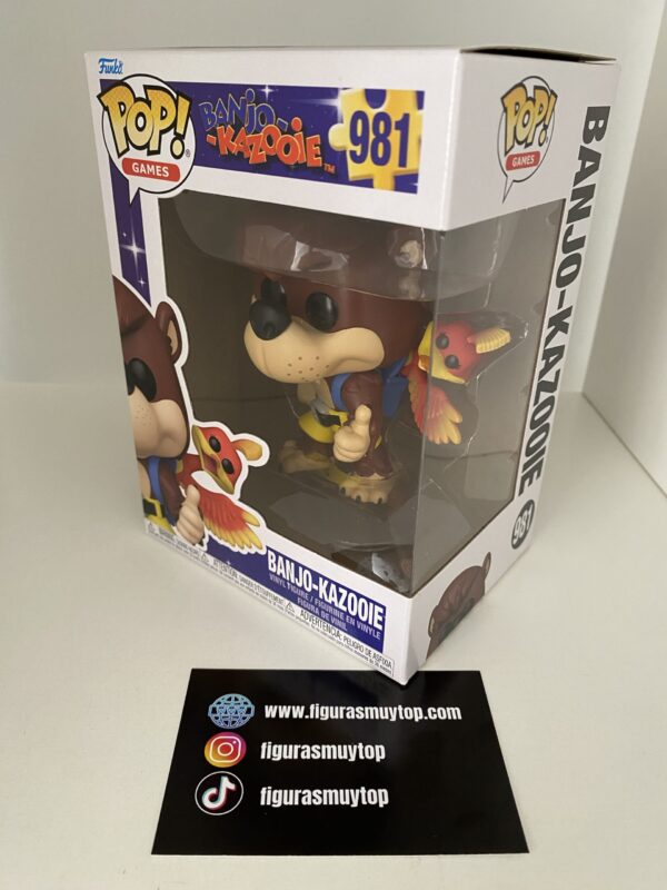 Funko pop banjo kazooie 981 games - Imagen 2