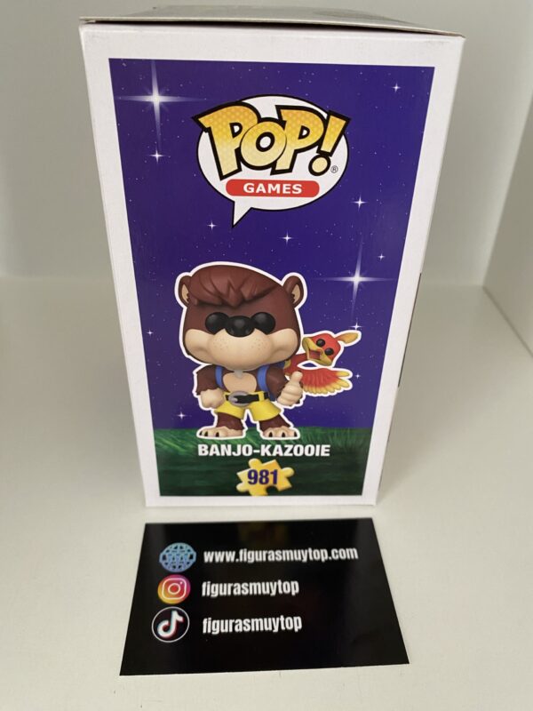 Funko pop banjo kazooie 981 games - Imagen 3