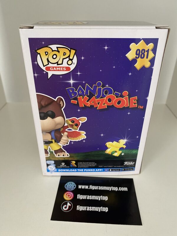 Funko pop banjo kazooie 981 games - Imagen 4