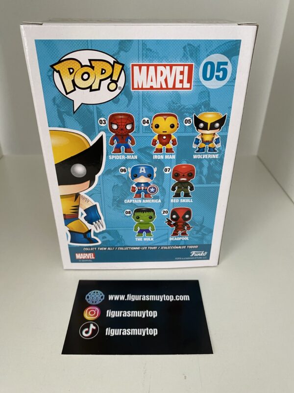 Funko pop Wolverine 05 Marvel - Imagen 4