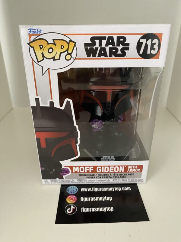 Funko pop Moff Gideon with armor 713 Star wars