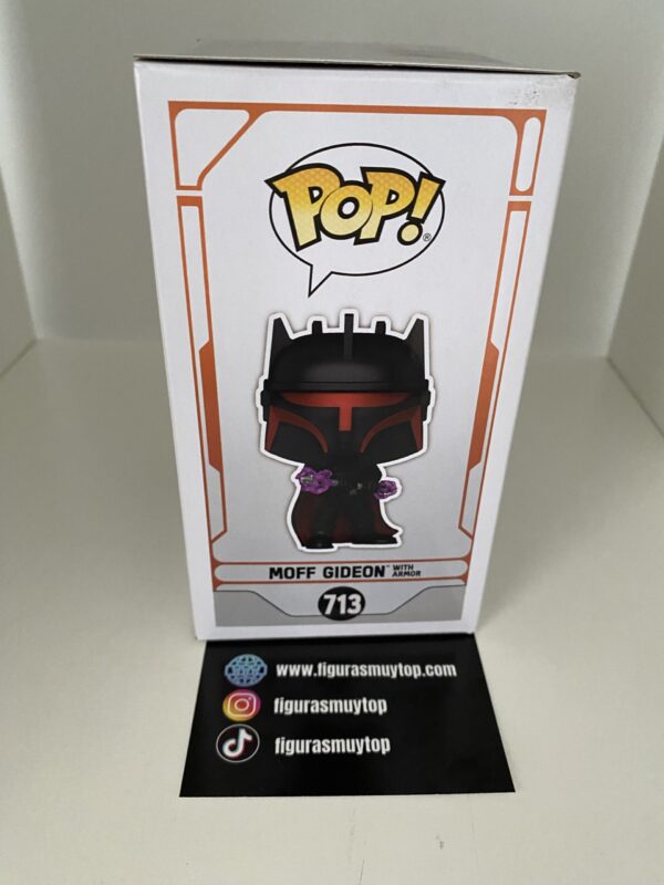 Funko pop Moff Gideon with armor 713 Star wars - Imagen 3