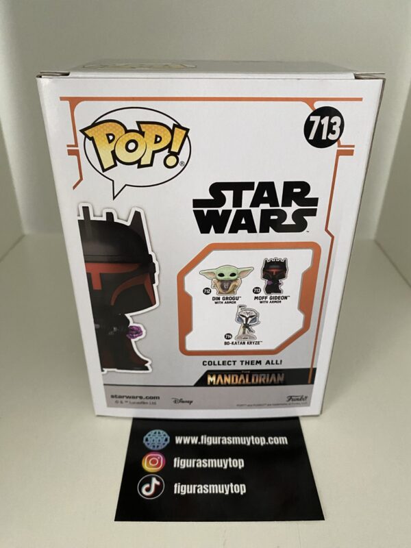 Funko pop Moff Gideon with armor 713 Star wars - Imagen 4