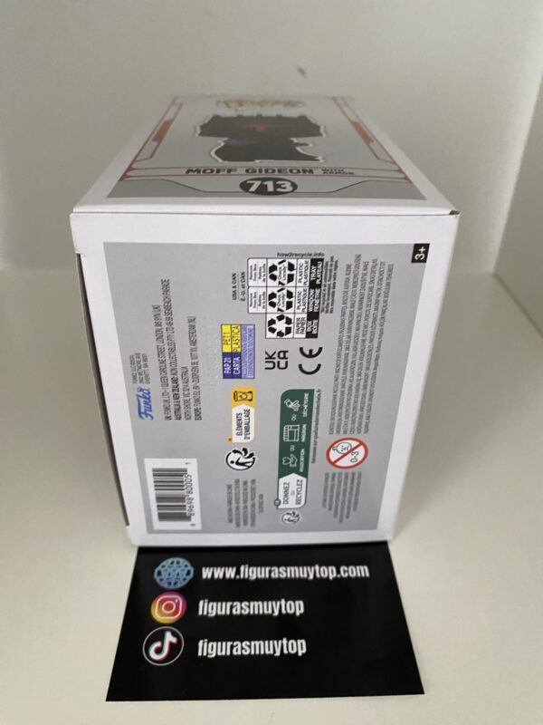 Funko pop Moff Gideon with armor 713 Star wars - Imagen 5