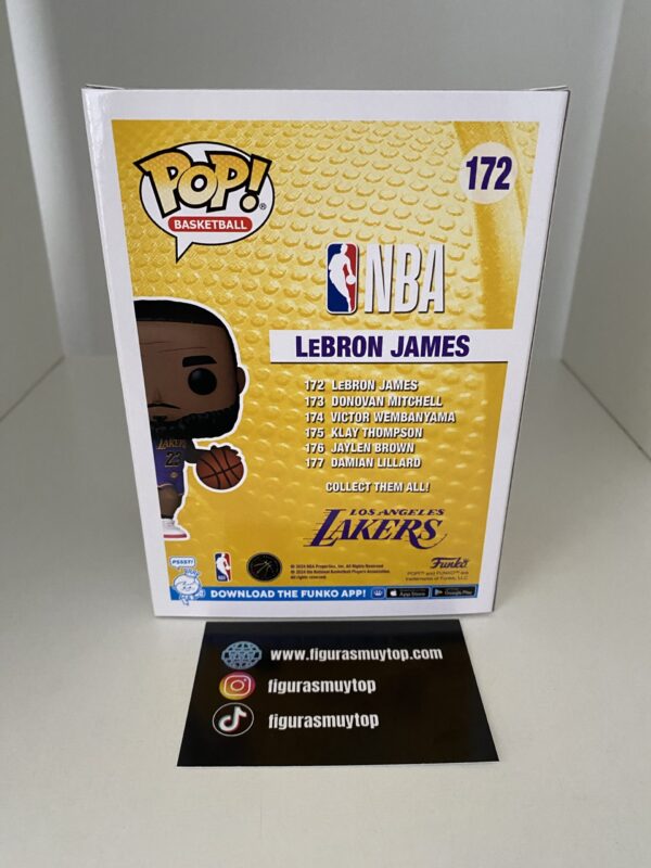 Funko pop Lebron James 172 NBA - Imagen 4