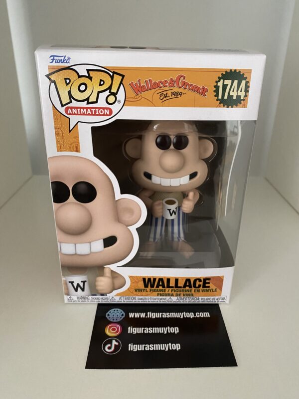 Funko pop! WALLACE Y GROMIT - POP WALLACE IN PAJAMAS 1744 - Imagen 2
