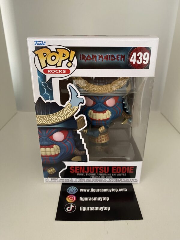 Funko pop! Iron Maiden SENJUTSU EDDIE 439 - Imagen 2