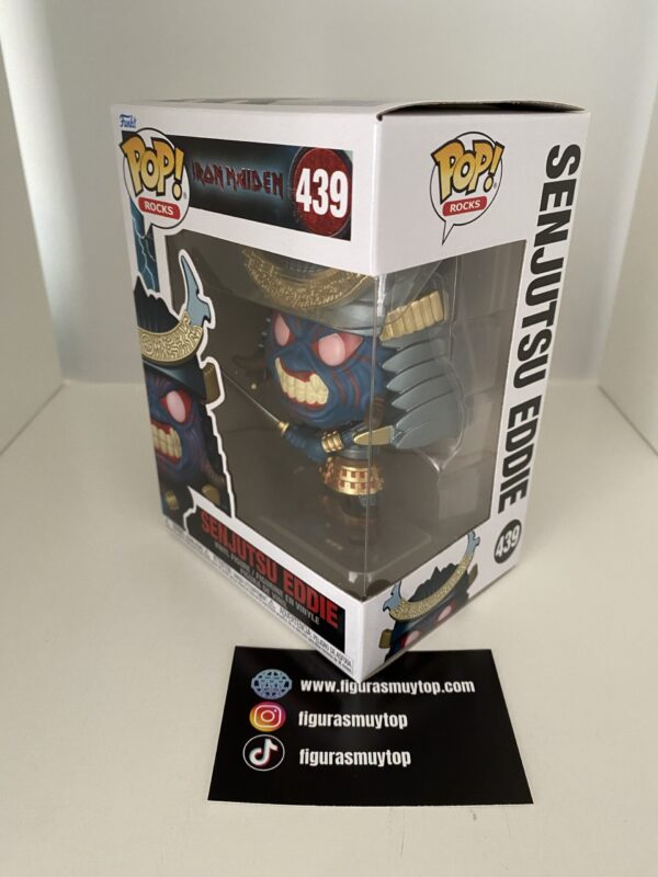 Funko pop! Iron Maiden SENJUTSU EDDIE 439 - Imagen 3