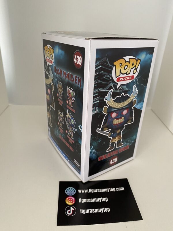 Funko pop! Iron Maiden SENJUTSU EDDIE 439 - Imagen 4