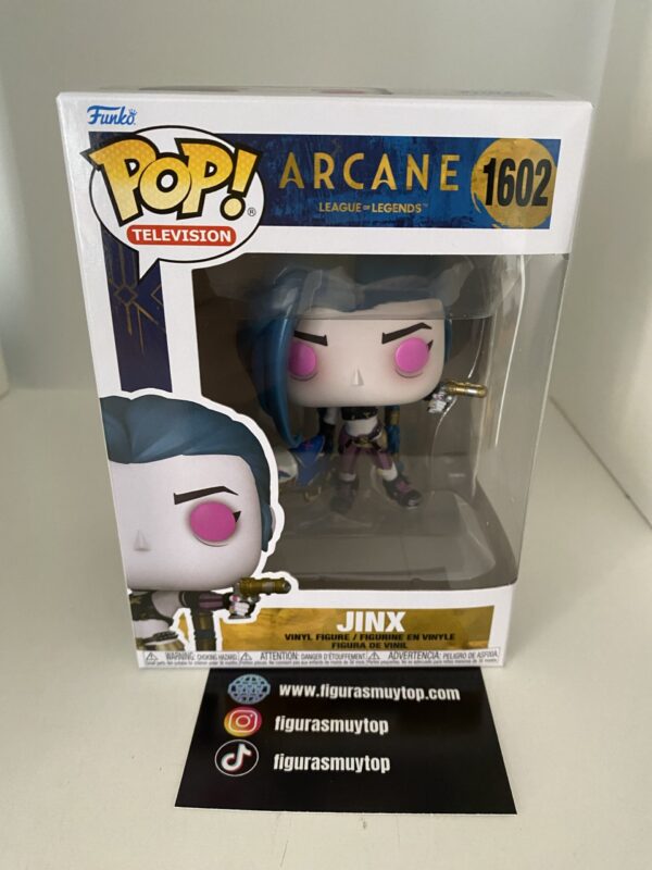 Funko pop! ARCANE - POP JINX 1602 - Imagen 2