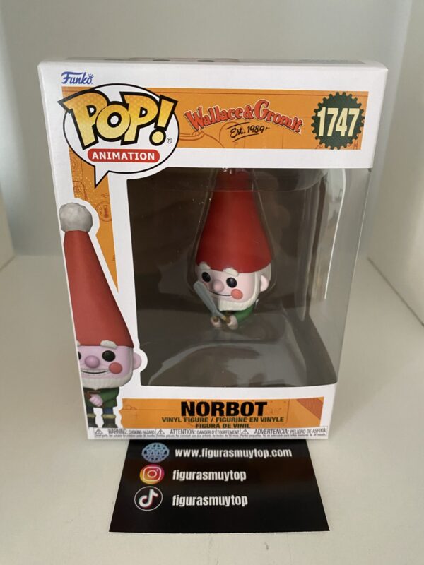 Funko pop! WALLACE Y GROMIT - POP NORBOT WITH SHEARS 1747 - Imagen 2