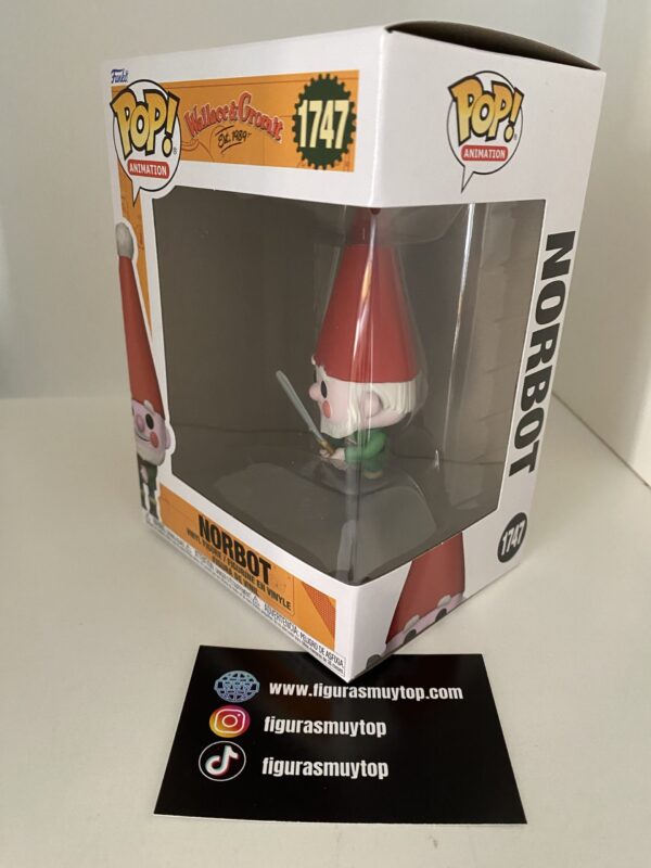 Funko pop! WALLACE Y GROMIT - POP NORBOT WITH SHEARS 1747 - Imagen 3
