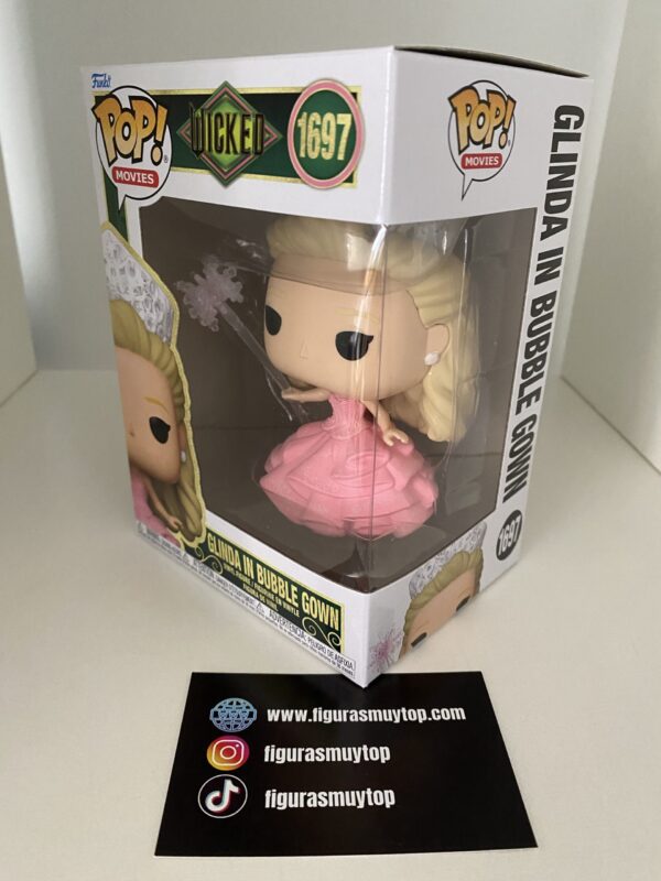 Funko pop! WICKED - POP GLINDA IN BUBBLE GOWN 1697 - Imagen 3