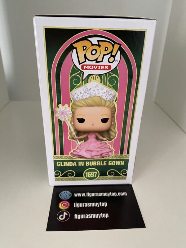 Funko pop! WICKED - POP GLINDA IN BUBBLE GOWN 1697 - Imagen 4