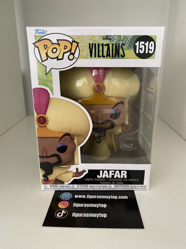 Funko pop! VILLANOS DISNEY - POP JAFAR 1519 - Imagen 2