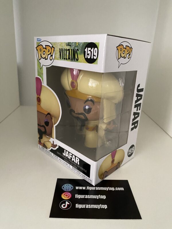 Funko pop! VILLANOS DISNEY - POP JAFAR 1519 - Imagen 3