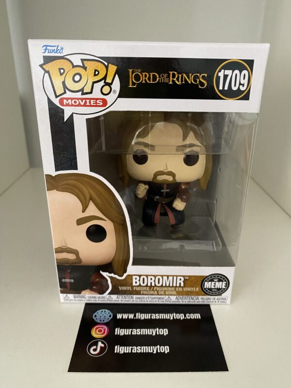 Funko pop! EL SEÑOR DE LOS ANILLOS BOROMIR (MEME) 1709 - Imagen 2