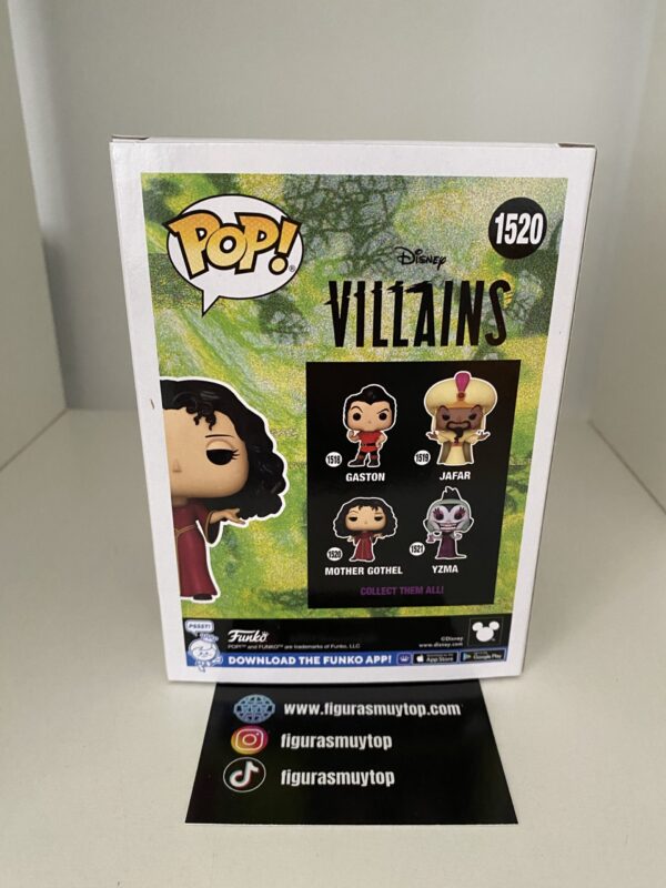 Funko pop! VILLANOS DISNEY - POP MOTHER GOTHEL 1520 - Imagen 4