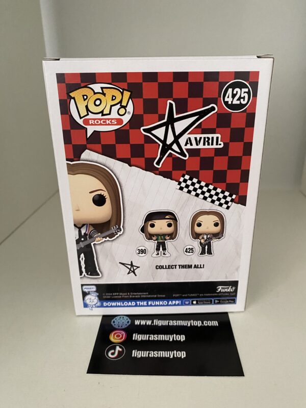 Funko pop! AVRIL LAVIGNE - POP AVRIL LAVIGNE (COMPLICATED) 425 - Imagen 5
