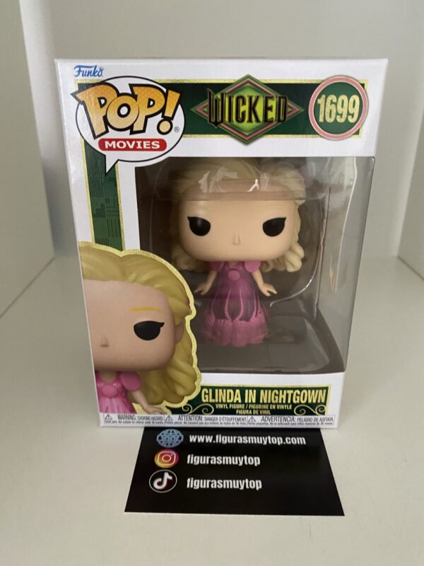 Funko pop! WICKED - POP GLINDA IN NIGHTGOWN 1699 - Imagen 2
