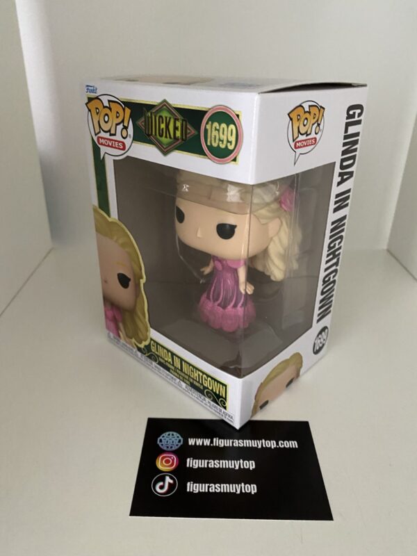 Funko pop! WICKED - POP GLINDA IN NIGHTGOWN 1699 - Imagen 3