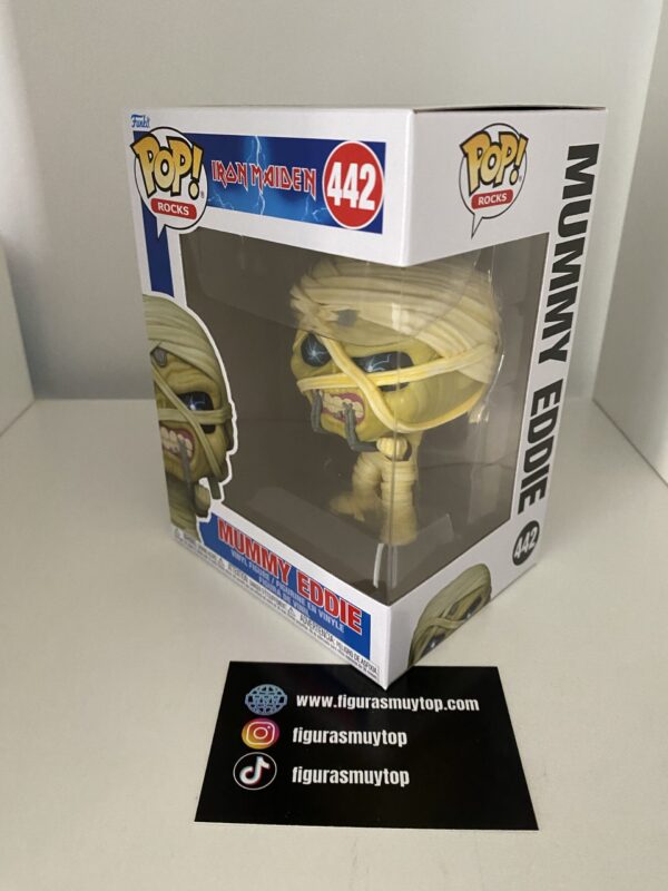 Funko pop! Rocks Iron Maiden Eddie Mummy 442 - Imagen 2