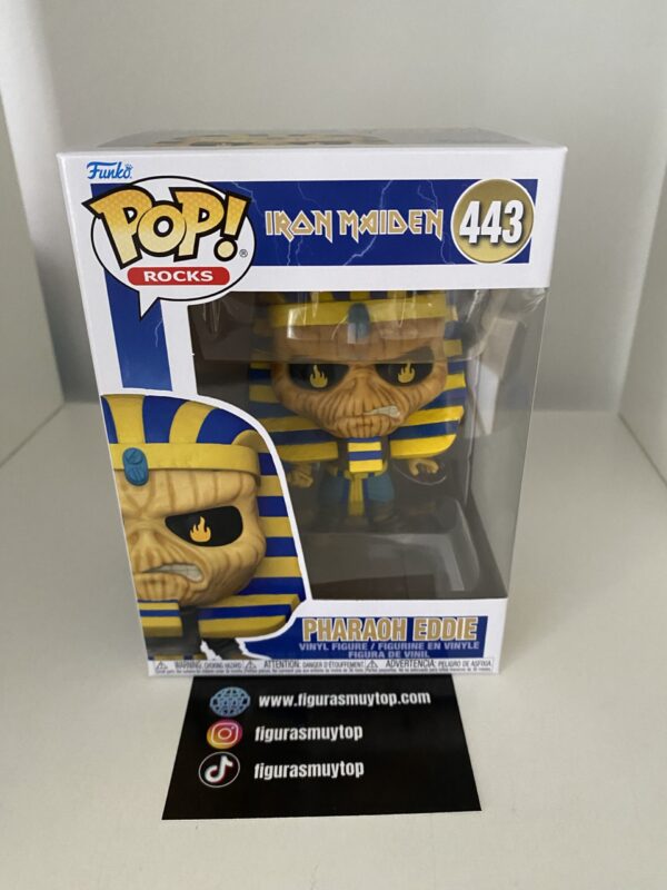 Funko pop! Rocks Iron Maiden Pharoah Eddie 443