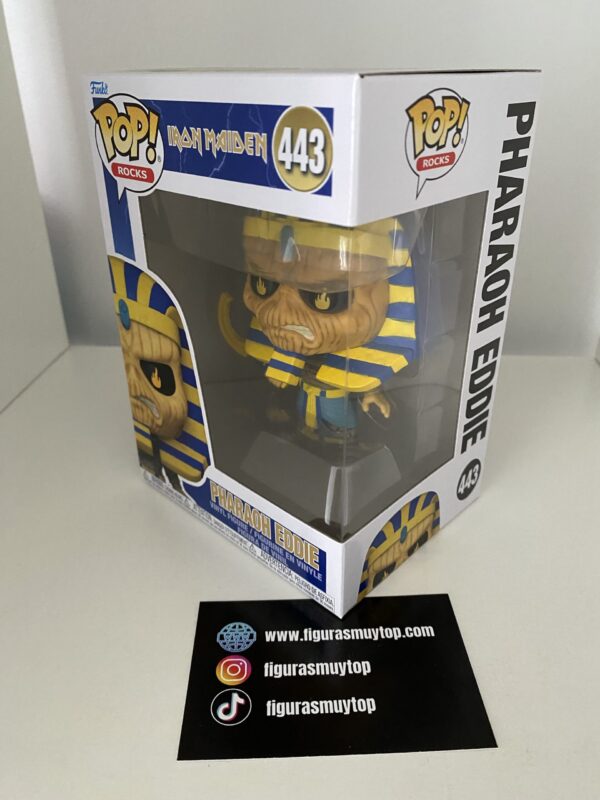 Funko pop! Rocks Iron Maiden Pharoah Eddie 443 - Imagen 2