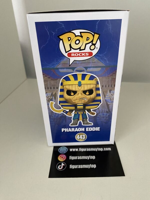 Funko pop! Rocks Iron Maiden Pharoah Eddie 443 - Imagen 3