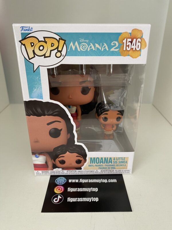 Funko pop! MOANA 2 - POP&BUDDY MOANA & LITTLE SIS SIMEA 1546
