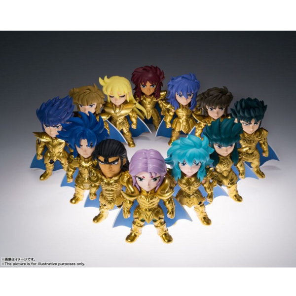 THE SUPREME GOLD SAINTS ASSEMBLE SURTIDO 12 figuras 8 CM SAINT SEIYA ARTLIZED Caballeros del zodiaco