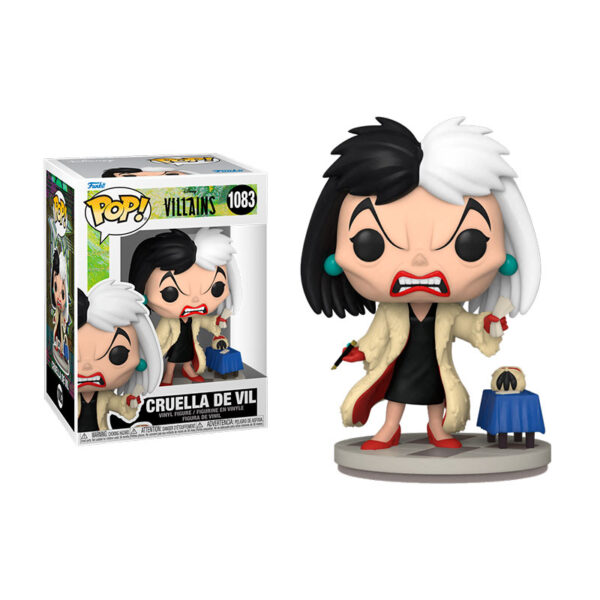 Funko pop villanos Disney Cruella de Vil 1083