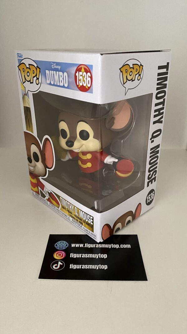 Funko pop Timothy Q. Mouse 1536 Dumbo 1537 - Imagen 3